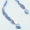 COLLANA A SCIARPINA BLU