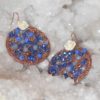 ORECCHINI CRSTAL BLU