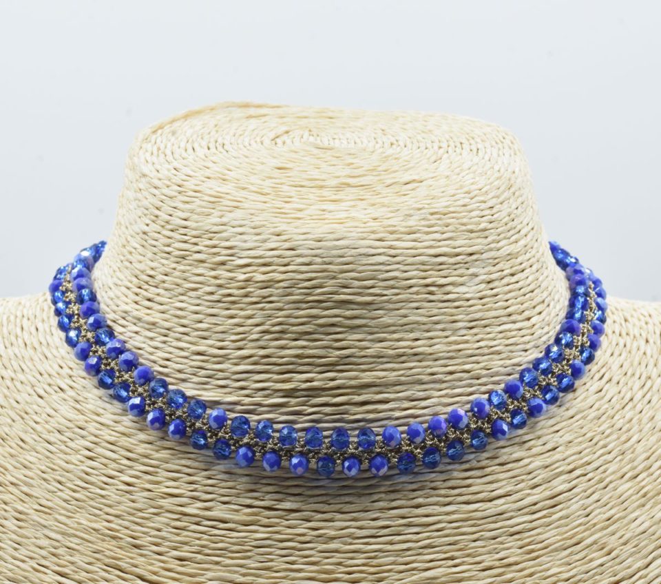 CHOKER BLU