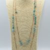 COLLANA TURCHESE CON CATENELLA