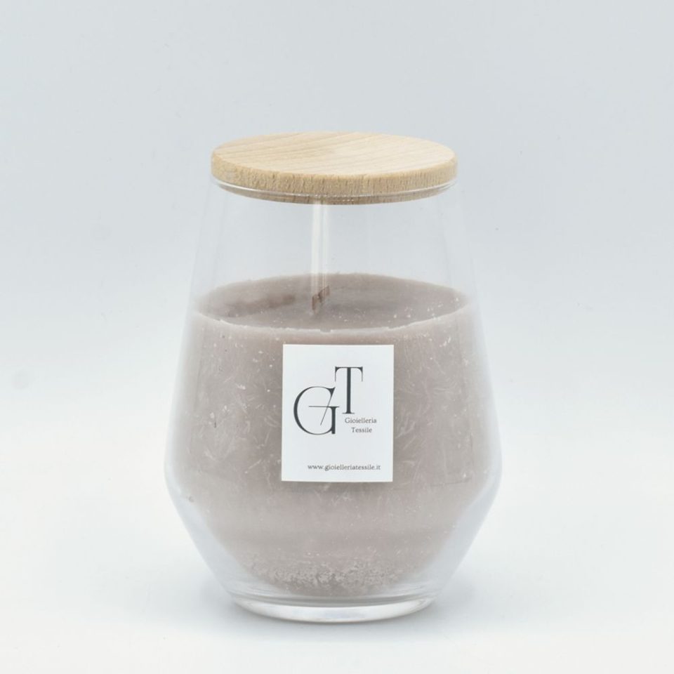 Candela profumata | Stoppino frizzante | Sandal Blend